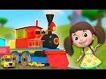 Lagu Gaadi Aayi Chuk Chuk, गाड़ी आयी जुक जुक, Bhalu Ki Bus, Vehicle Rhymes for Kids