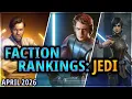 FACTION RANKINGS JEDI April 2026