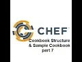 CHEF in Telugu part COOKBOOK structure Sample Cookbook Devops Tutorial