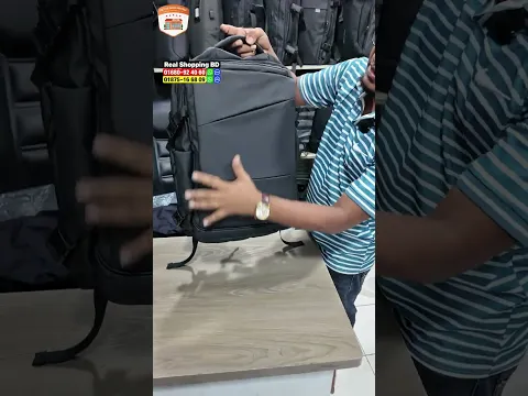 মাল্টি ফাংশন প্রিমিয়াম কোয়ালিটির ব্যাকপ্যাক #Real Shopping BD #shorts