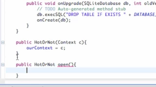 Android Application Development Tutorial 115 Opening SQLite database to write YouTube