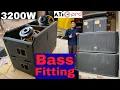 Lagu DJ Speaker Ati Pro 3200w Dual Bass Fitting क्या Bass लिकाल रहा है 🔥