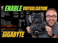 Enable Virtualisation on Gigabyte X570 Aorus Elite WiFi Motherboard SVM Mode in Bios