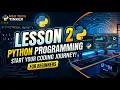 Python for Absolute Beginners Start Coding in 2026 Lesson 2