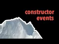 iceberg 007 CONSTRUCTOR EVENTS - GameMaker advanced tutorial