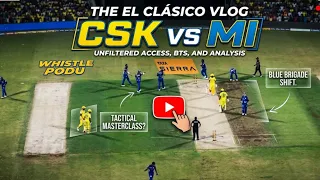 Aaj mai chala gya csk mi ka match dhekne 🏏