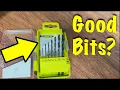 RYOBI 7 PC Round Shank Black Oxide Drill Bit Set Review Durable and Efficient