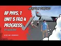 AP Physcis 1 Unit 5 FRQ 4 AP CLASSROOM PROGRESS CHECK FRQ s