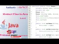 Java Programming Tutorial Abstract Class Part 6 in Amharic