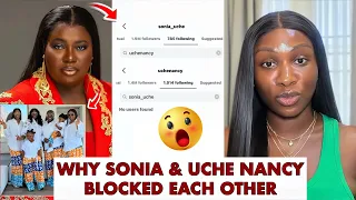 sonia uche and uche nancy unfollow u0026 blocked eachother as sonia disappear from family photos