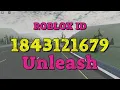 UNLEASH Roblox Song Codes