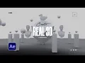 Make Hyper 3D Visual Motion Graphics in After Effects