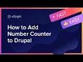How to Add Number Counter to Drupal