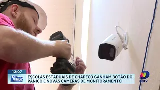 Escolas de Chapecó adotam botão do pânico e ampliam segurança escolar