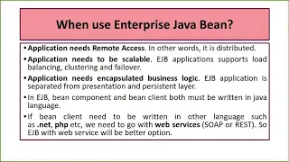 Enterprise Java Unit 4 Chapter 1 Part 1
