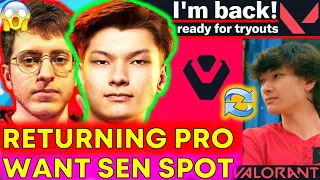 Sinatraa Confirms Pro RETURN, Wants Sentinels Tryout?! 100T Roster Signed? ???? VALORANT News