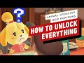Animal Crossing New Horizons - How to Unlock Everything