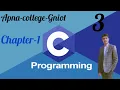 Lecture 3 Variables and Data Types C programming Full course