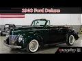1940 Ford Deluxe For Sale - Walk Around