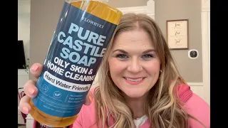 EWG Verified 1Gallon Pure Castile Soap Liquid Organic Hand Soap Refill Natural For Hand Body