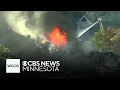 Large fire rips through St Louis Park apartment complex 3 injured