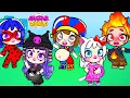 Download Lagu LADY BUG, POMNI, HELLO KITTY and KUROMI Are PREGNANT IN AVATAR WORLD! Toca Life World