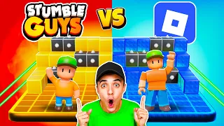 STUMBLE GUYS vs ROBLOX en BLOCKDASH...😱