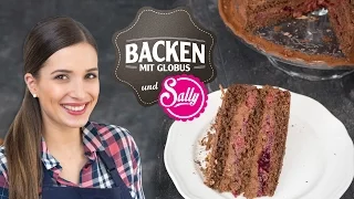 Hallo ihr Lieben, heute backen wir diese cremige, dreifarbige Schokoladentorte. Die Torte schmeckt n. 