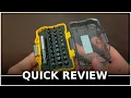 DEWALT Security Bit Set Quick Review