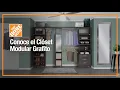 Conoce el Closet Modular Grafito Organizacion y decoracion The Home Depot Mx