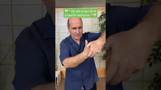 برای خلاص شدن از شر سر درد یا دندان درد این کار را انجام دهید        دندان  دندان  درد دندان  سردرد  حرکت شناسی دندنها