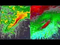22 Onalaska TX Storm Following Radar Loop