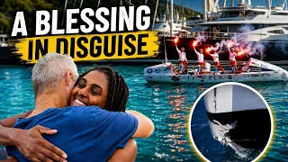 We CRASHED our SAILBOAT….NOW WHAT?