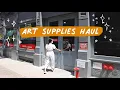 NYC Art supplies haul - Blick Art Material