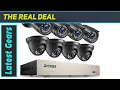 ZOSI 3K Lite 8CH Home Security Camera System Outdoor 8Channel H 265 CCTV DVR 8pcs 1080p