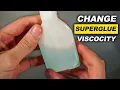 Lagu Quick tip: How to Change the Viscosity of Superglue at Home
