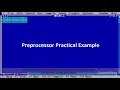 How A Preprocessor Works In C - in Hindi