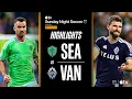 Seattle Sounders FC vs Vancouver Whitecaps FC Full Match Highlights Cascadia Cup CLINCHER