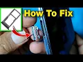 How to Fix a Broken SIM CARD tray from any Phone without Disassembling Phone - DIY 100 Working