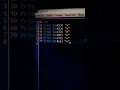 Making pattern in qbasic