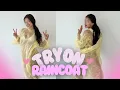 Download Lagu [4K USA] Raincoat Try-On Haul | Cheerful Yellow Vibes