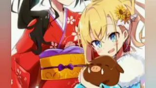 صور فتيات انمي بالباس التقليدي الياباني الكيمونو مع اغنية يابانية راءعة لاتفوتك 