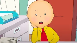 Caillou and The Office Caillou Cartoon