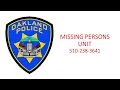MISSING PERSON FAQ