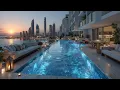 Download Lagu Luxe Rooftop Poolside Avondset | Deep House Chill Mix voor Ontspannende Zomeravonden