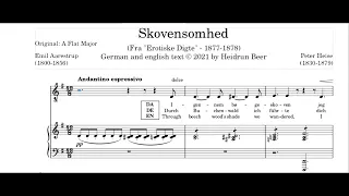 G Major Peter Heise Erotiske Digte Skovensomhed - Accompaniment Playback Karaoke
