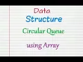 Circular queue using Array
