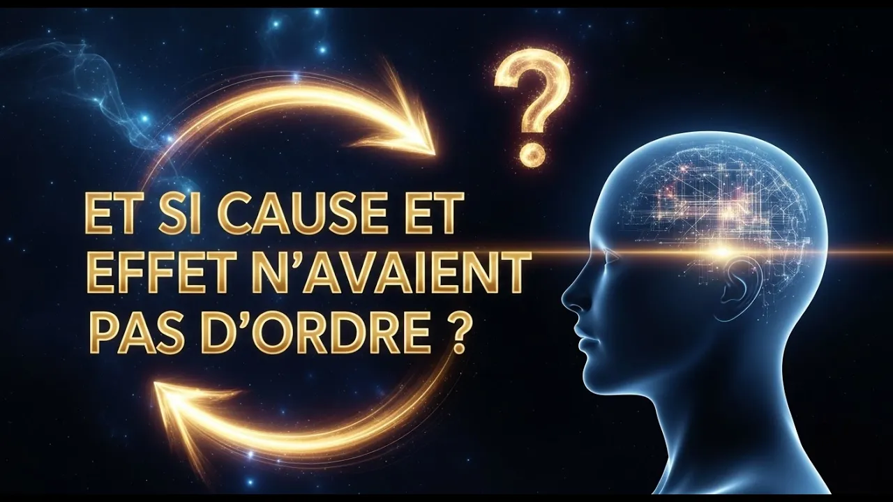 Et si CAUSE et EFFET n’avaient pas d’ordre ? La physique qui le met à l’épreuve