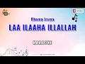 Download Lagu LAA ILAAHA ILLALLAH - Karaoke Dangdut Original | Rhoma Irama