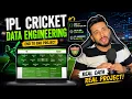 End to End Data Engineering Project with LIVE Cricket API PySpark Beginner Project